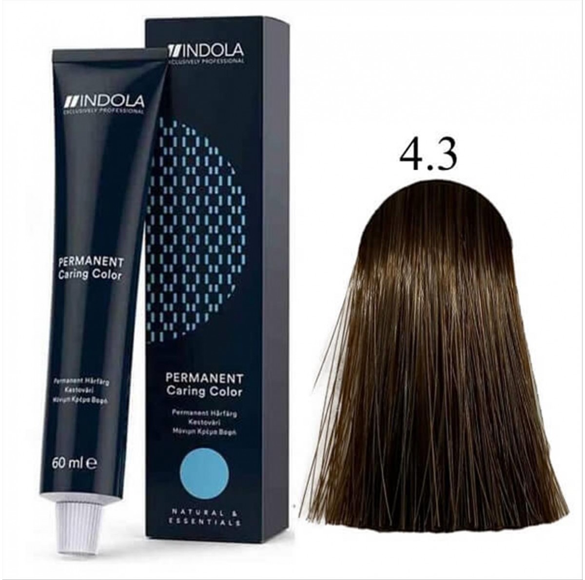 Indola Hair Dye 4.3 Brown Gold 60ml