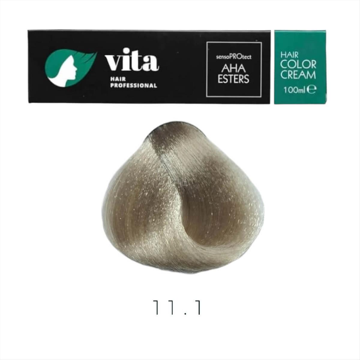 Vita Hair Color Extra Blond Ash No 11.1 - 100 ml