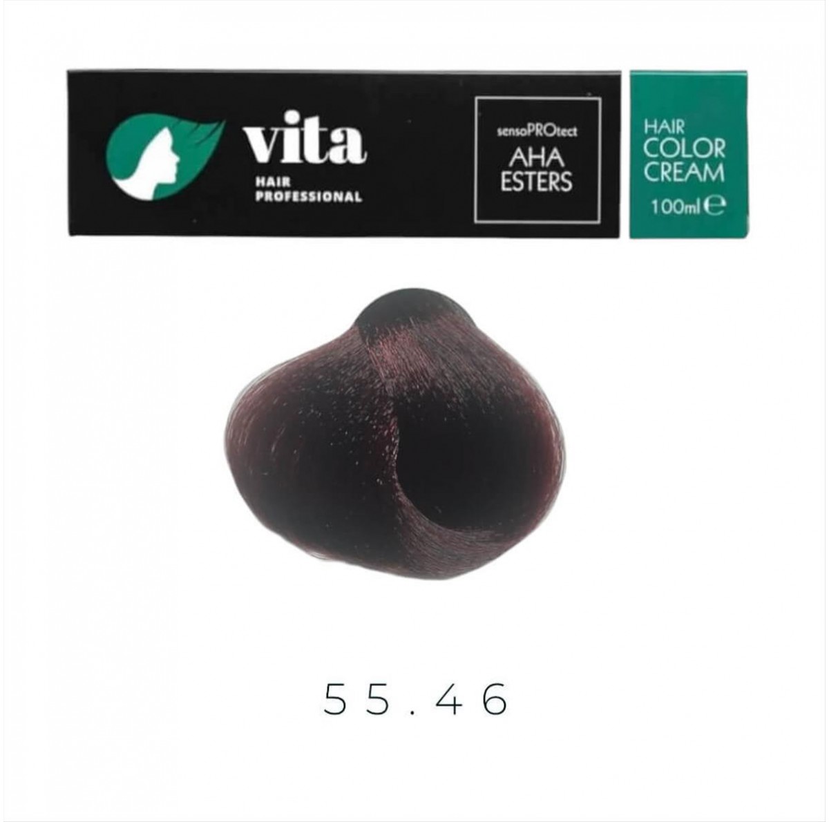 Vita Hair Color Brown Red Burgundy No 55.46 - 100ml