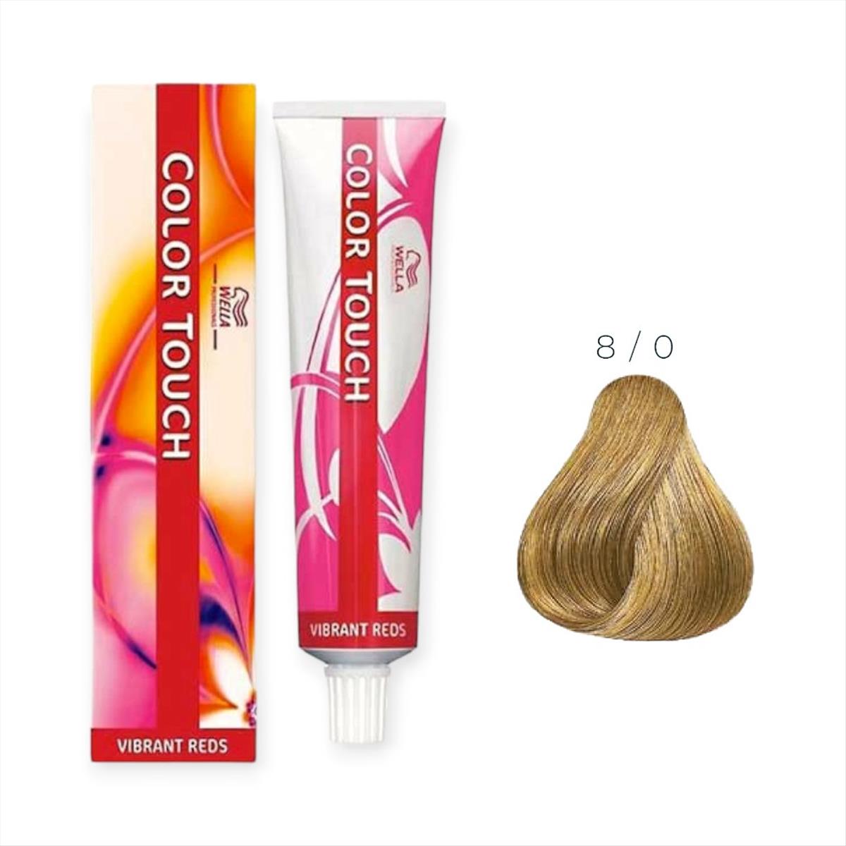 Hair Color Wella Color Touch No 8/0 - 60ml