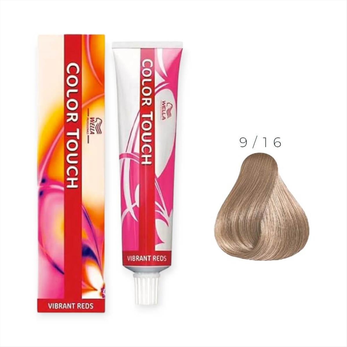 Βαφή Μαλλιών Wella Color Touch No 9/16 - 60ml