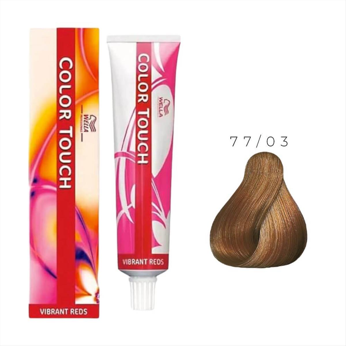 Βαφή Μαλλιών Wella Color Touch No 77/03 - 60ml