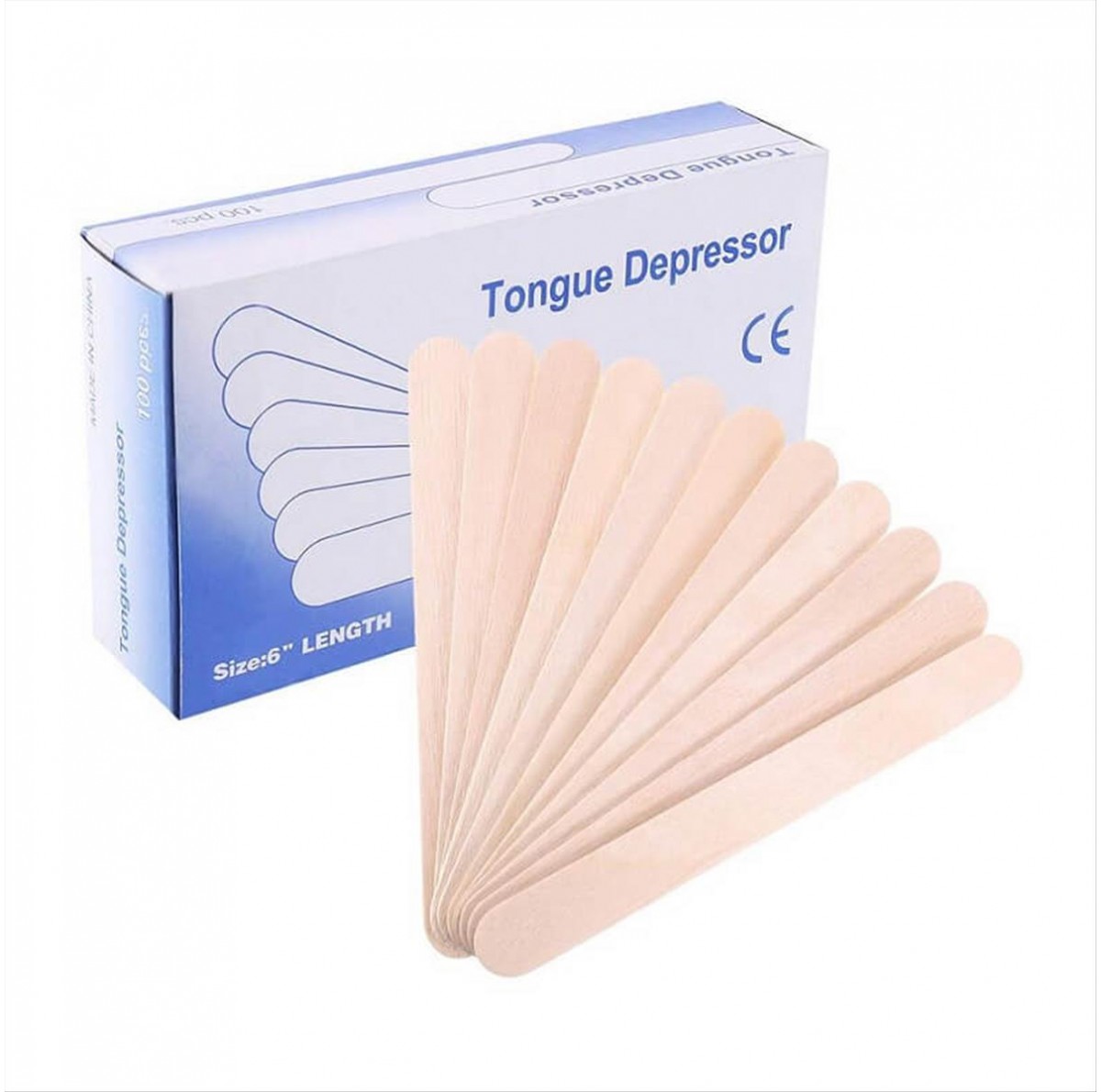 Aesthetic Tongue Depressor Spatulas 100pcs