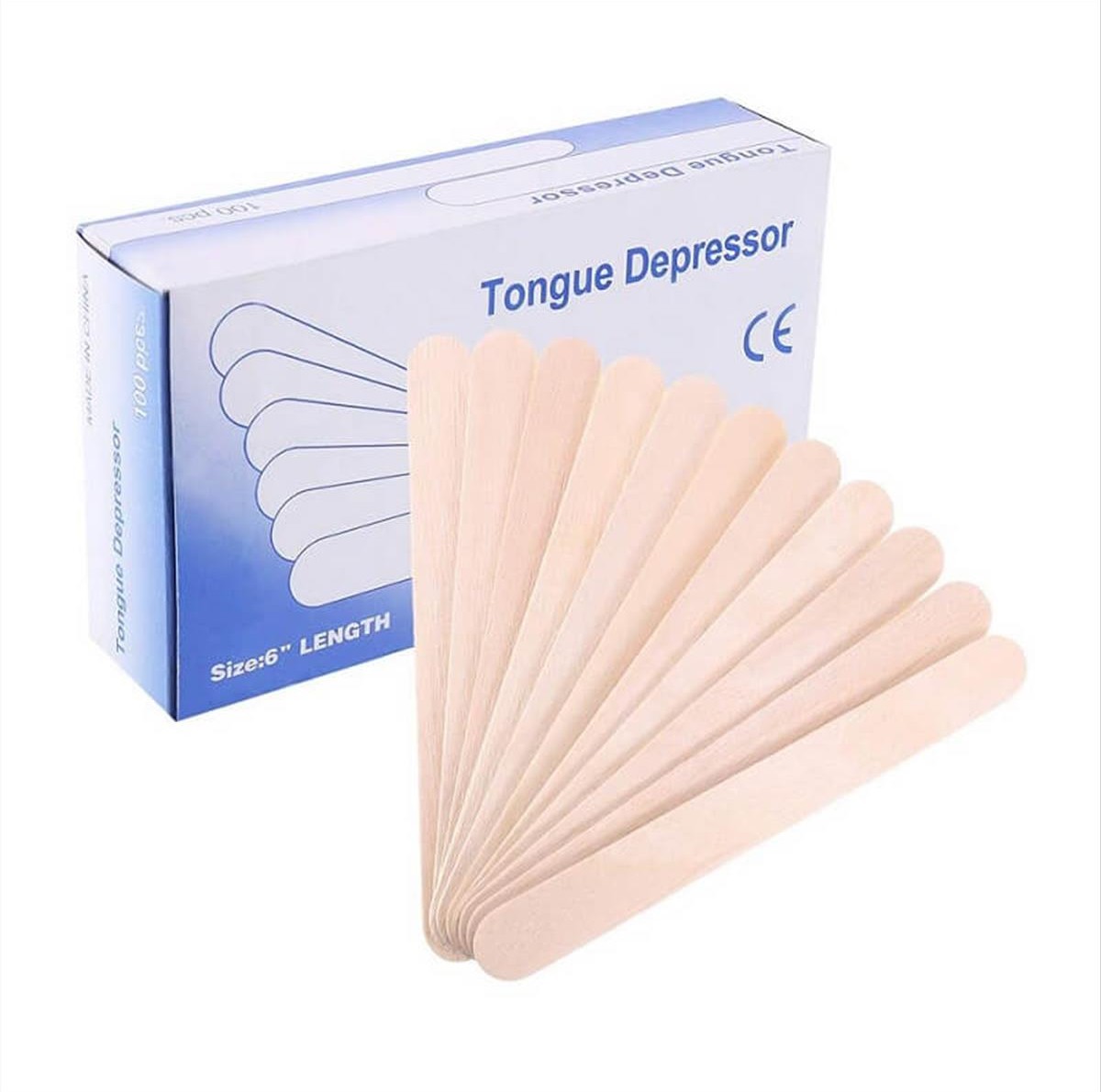 Aesthetic Tongue Depressor Spatulas 100pcs