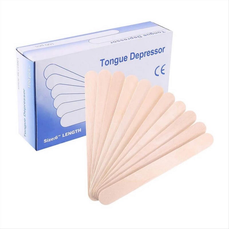 Σπάτουλες Αισθητικής Tonque Depressor 100pcs