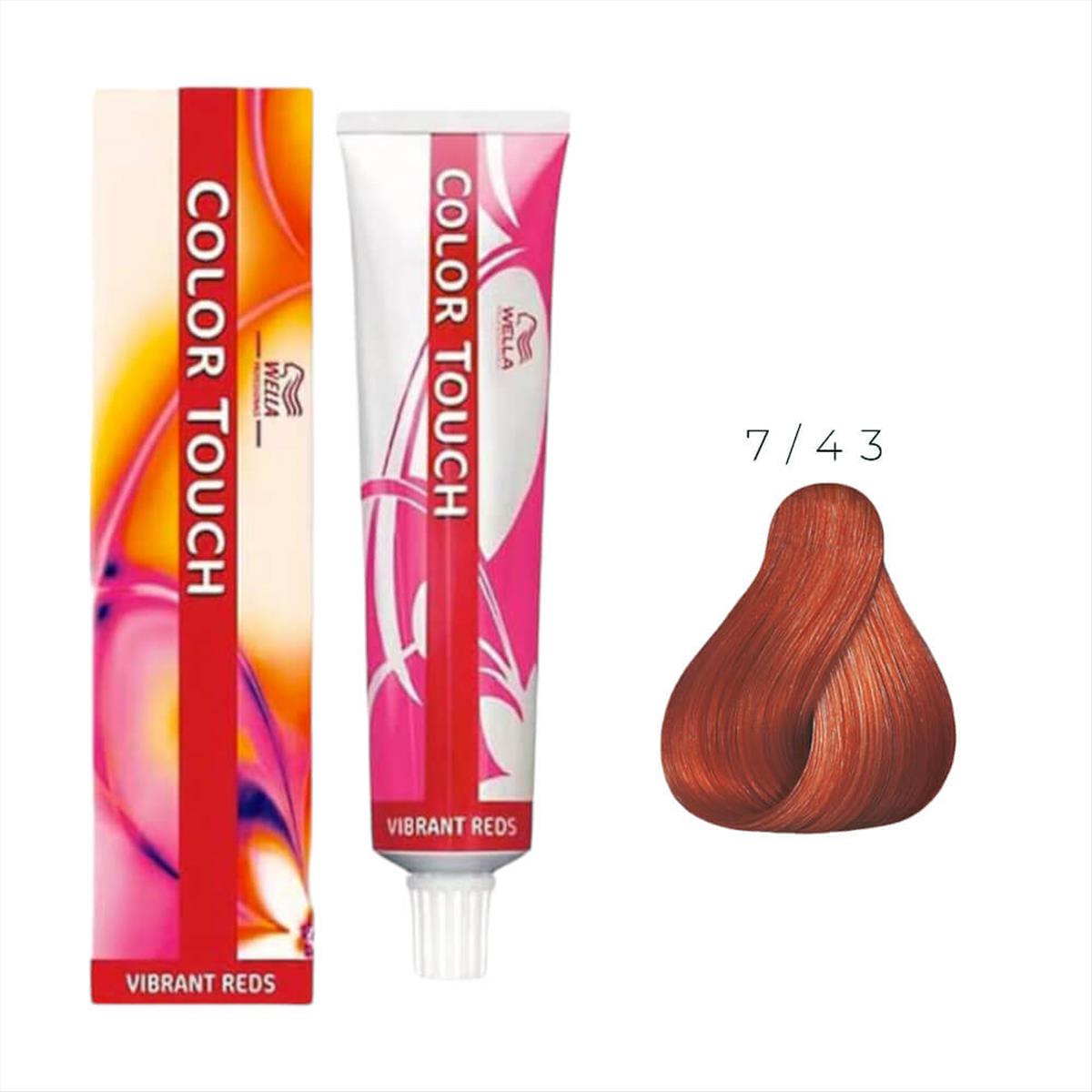 Hair Color Wella Color Touch No 7/43 - 60ml