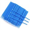 Βουρτσάκι Βλεφαρίδων και Φρυδιών 2.5mm Microbrushes Blue 100pcs