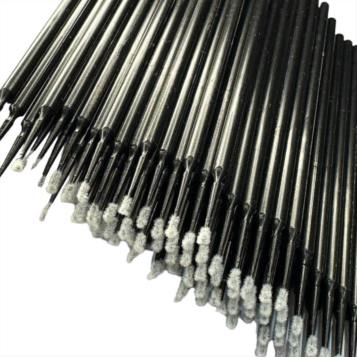 Eyelash Brush Microbrushes Extention Microbrushes Black 100pcs