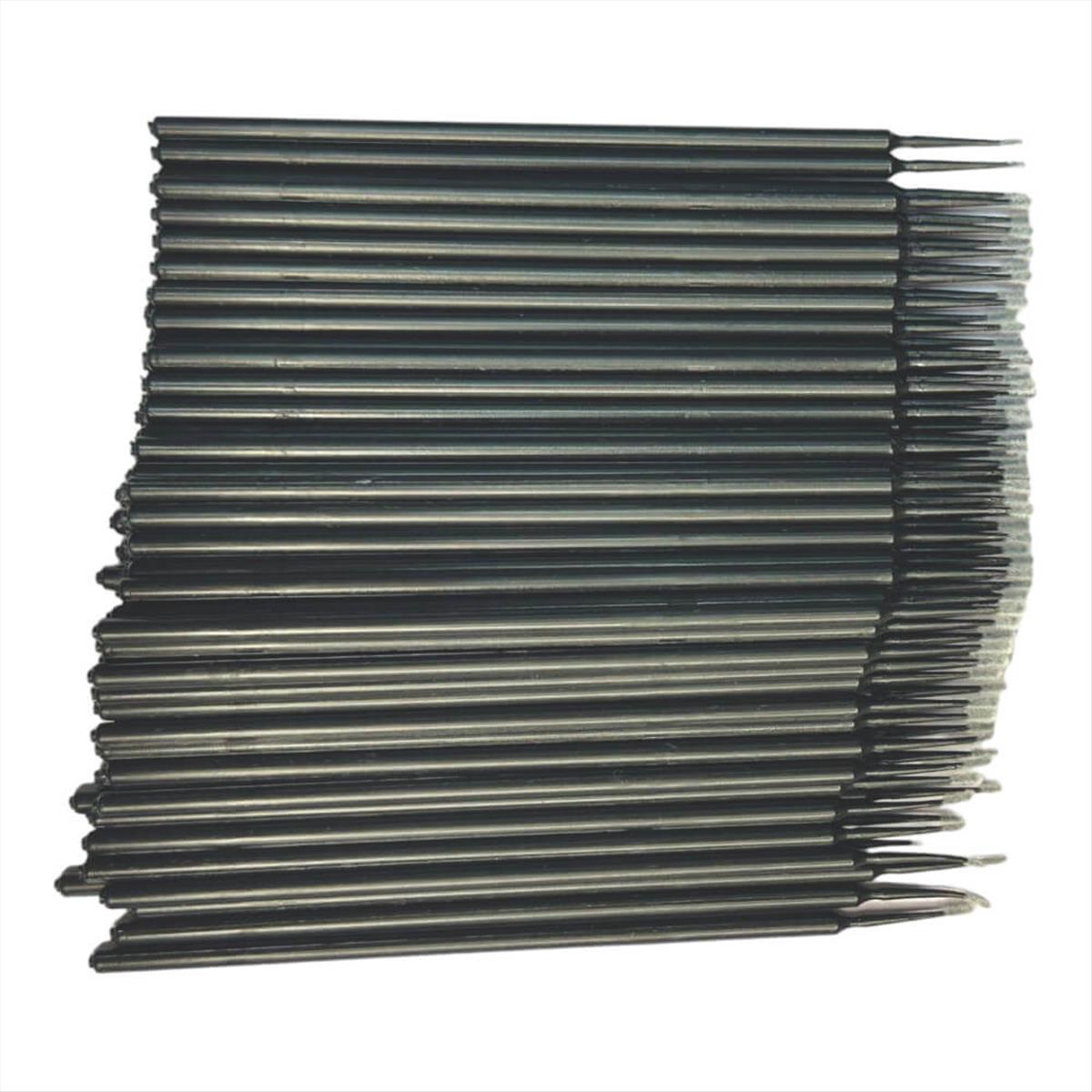 Eyelash Brush Microbrushes Extention Microbrushes Black 100pcs