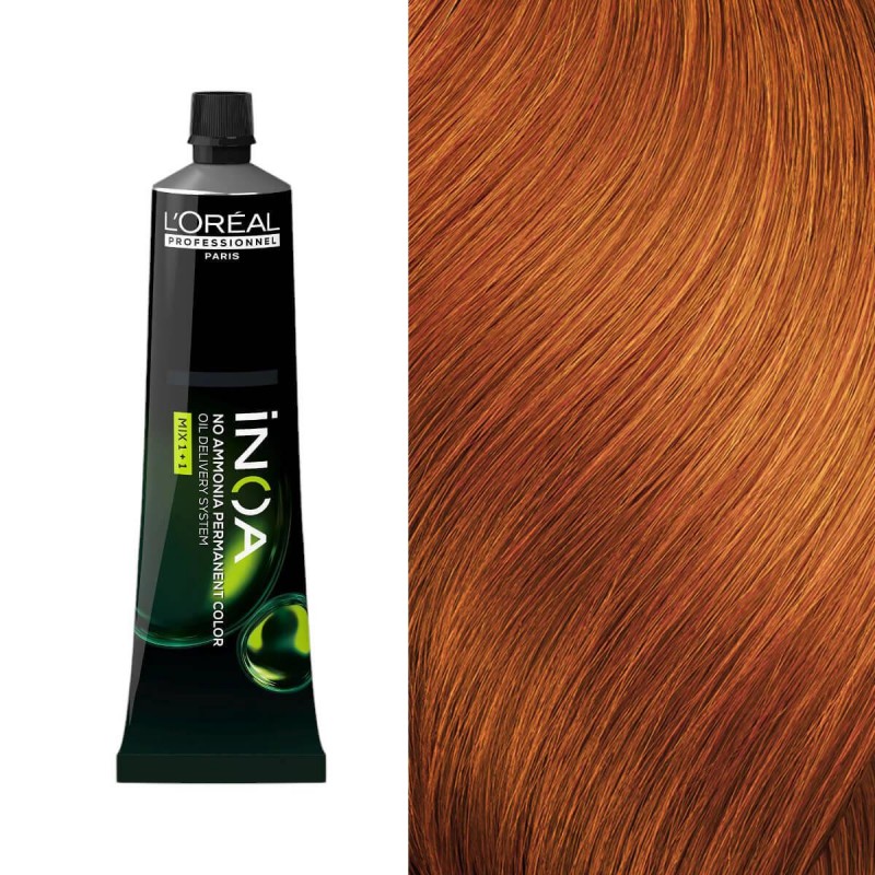 Hair dye inoa 7.44 Blond Copper Intense 60ml L'Oréal