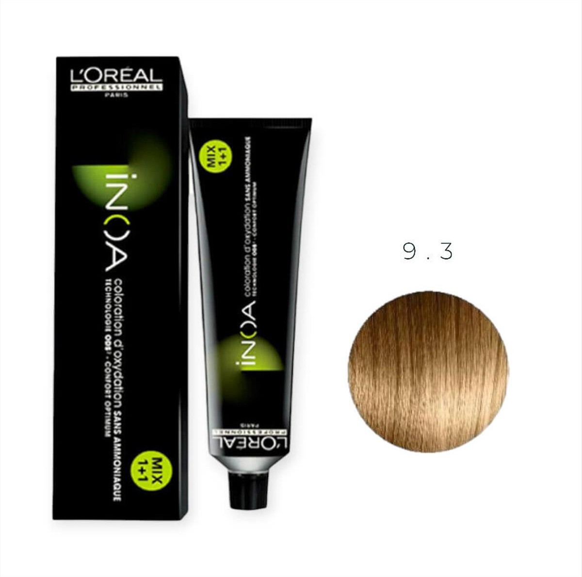 Hair Color L'Oreal Inoa No 9.3 Very Light Golden BLond - 60gr