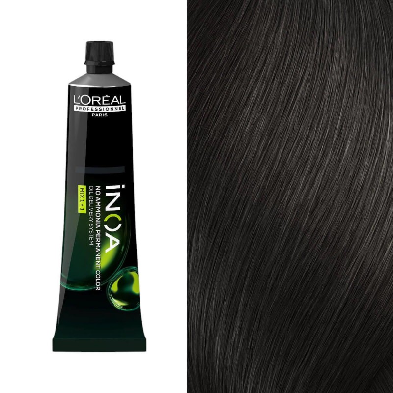 Hair dye inoa 6.1 Dark Ash Blond 60ml L'Oréal