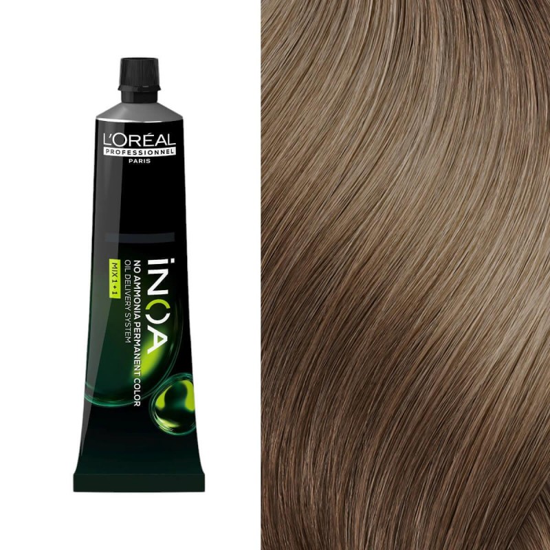 Hair dye inoa 9.12 Very Light Ash Iridescent Blond 60ml L'Oréal