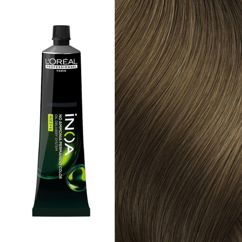 Hair dye inoa 8 Light Blond 60ml L'Oréal