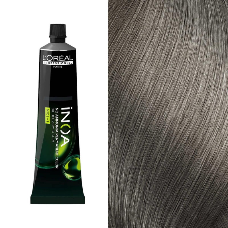 Hair dye inoa 8.1 Light Ash Blond 60ml L'Oréal