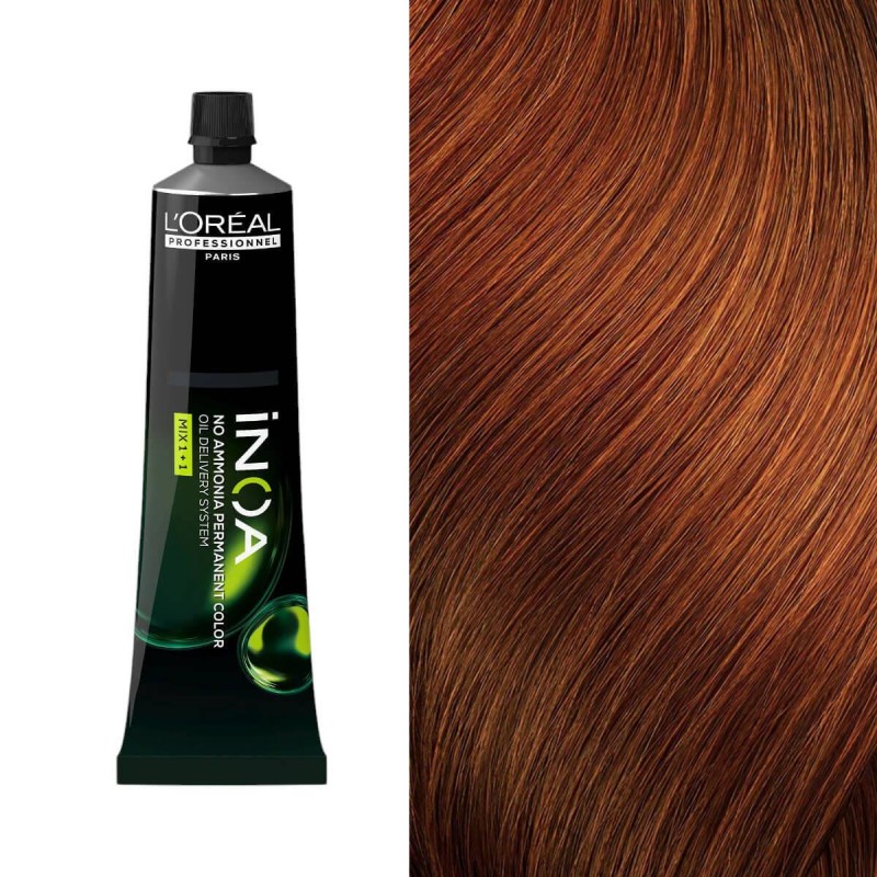 Hair dye inoa 7.4 Copper Blond 60ml L'Oréal