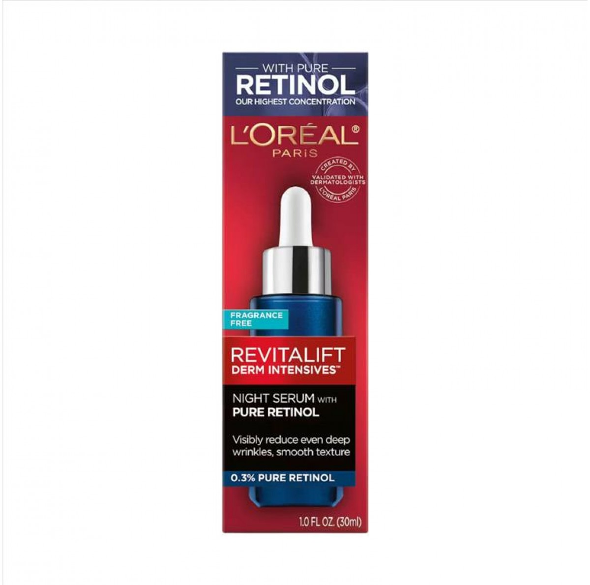 L'Oreal Revitalift Laser Pure Retinol Night Serum 30ml