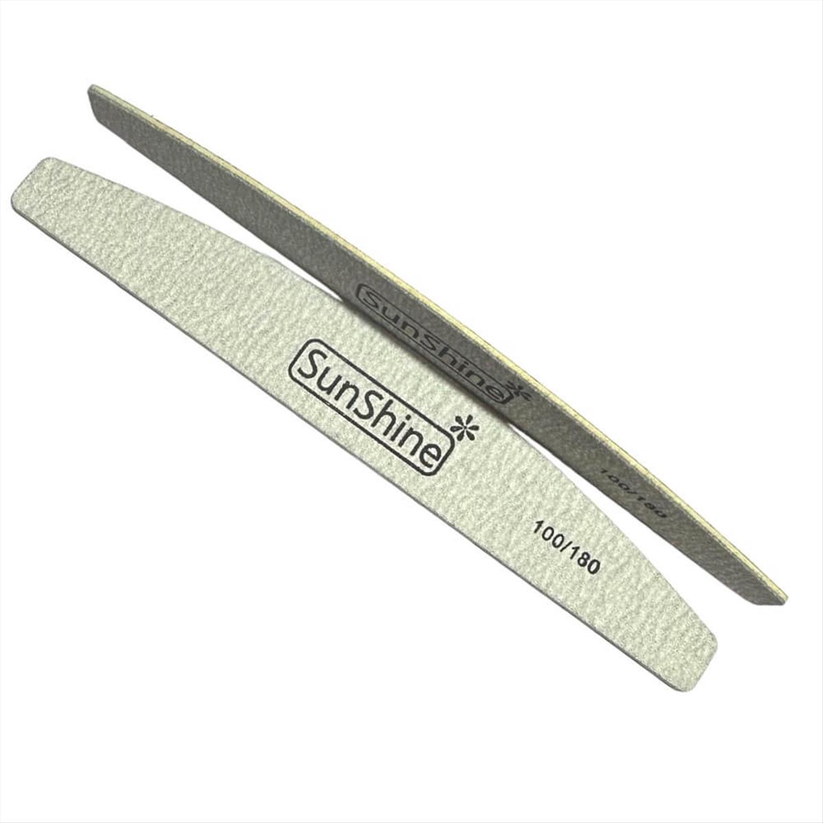 Nail File Boomerang Slim Sunshine 100/180