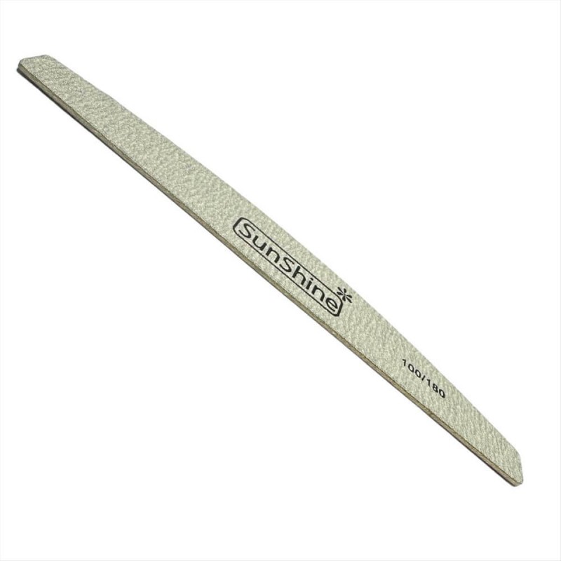 Nail File Boomerang Slim Sunshine 100/180