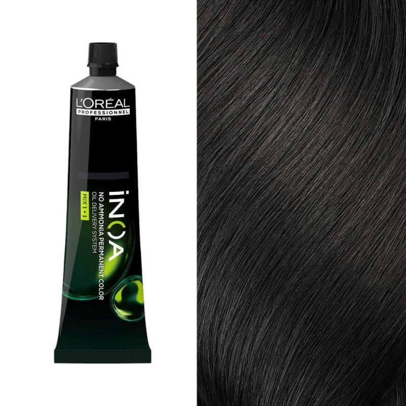 Hair dye inoa 5.0 Deep Cover Light Brown 60ml L'Oréal