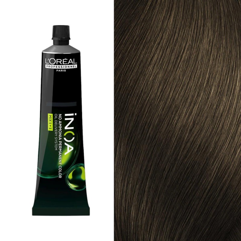 Hair dye inoa 7.0 Deep Cover Blond 60ml L'Oréal