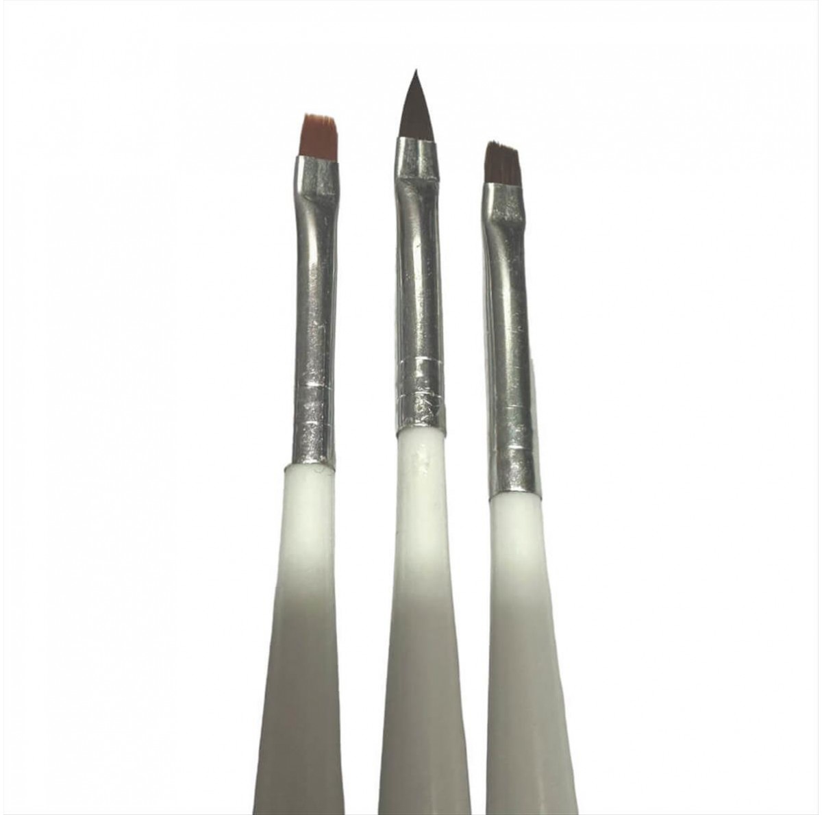 Nail Art Brush Set 3pcs