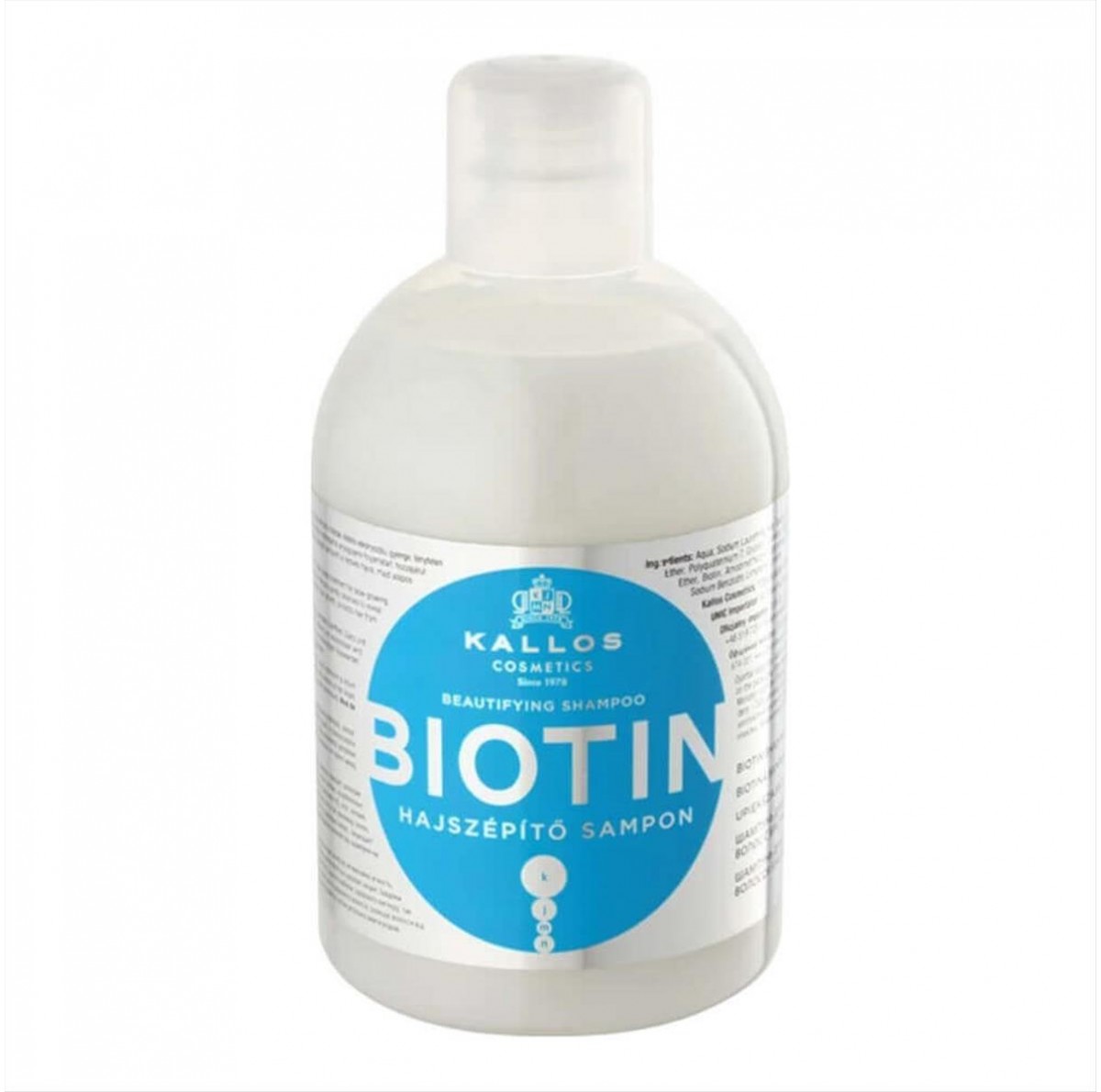 Σαμπουάν Μαλλιών Kallos Biotin 1000 ml