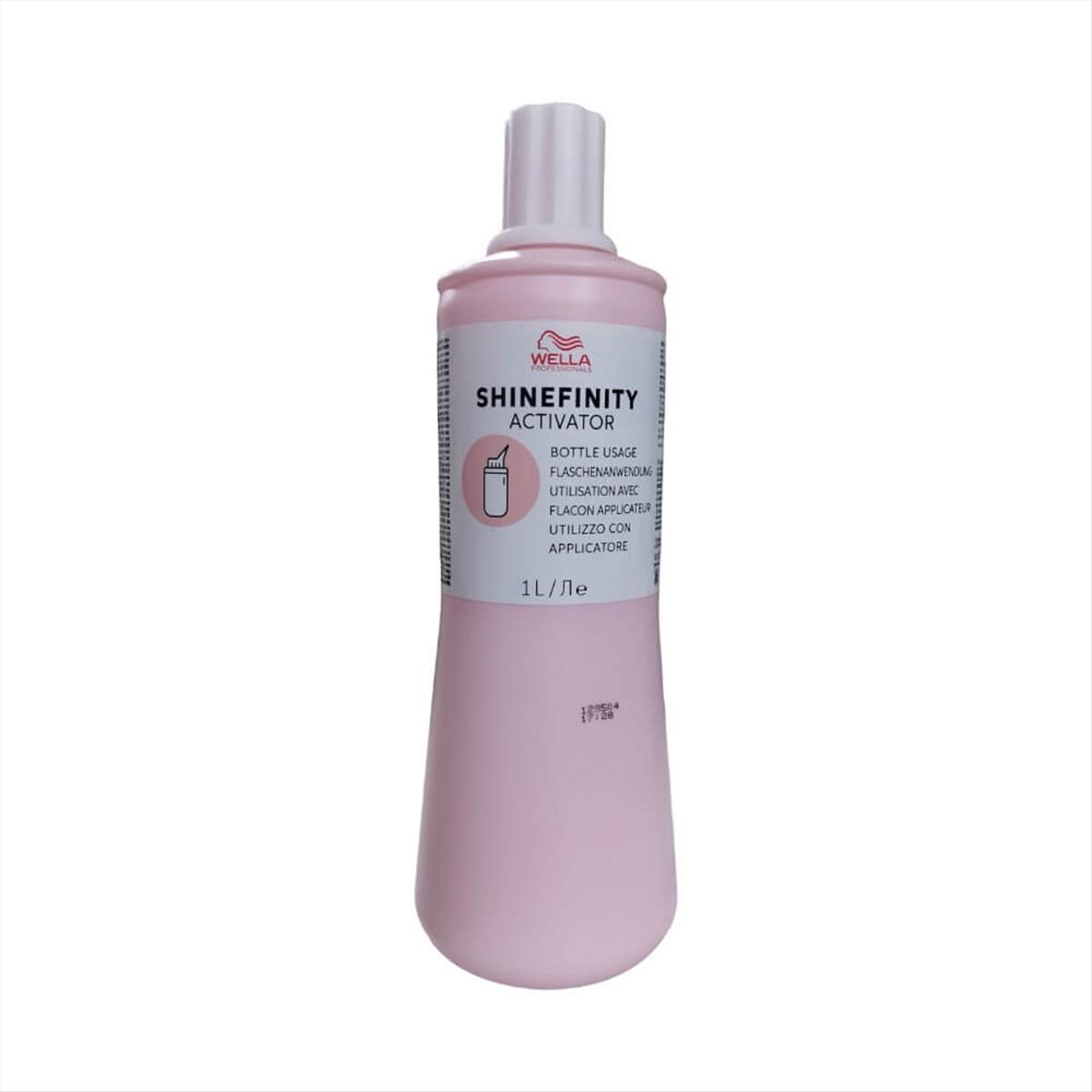 Wella Shinefinity Activator 2% Bottle Usage 1000ml