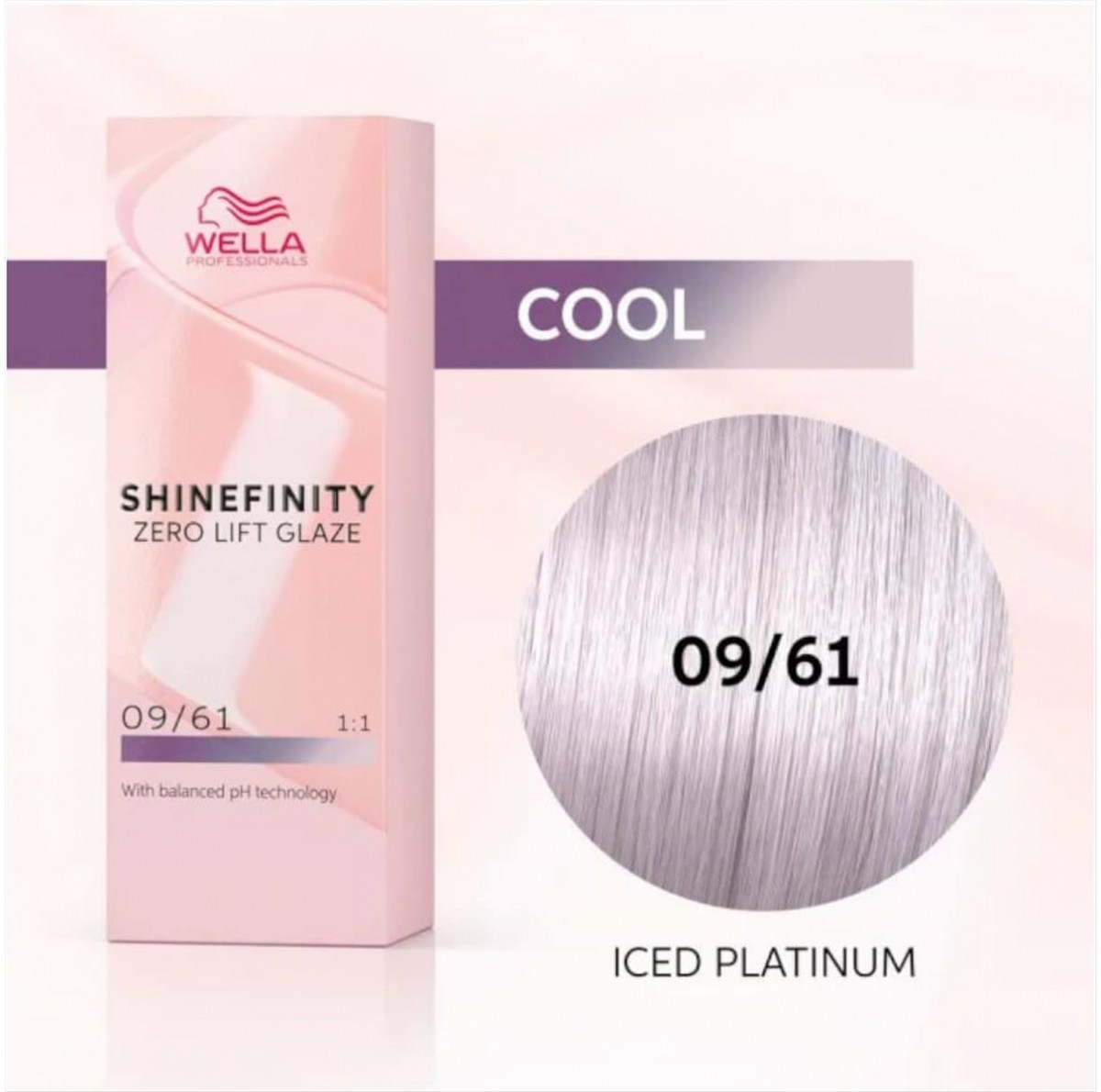 Wella Shinefinity Zero Lift Glaze 09/61 Iced Platinum 60ml