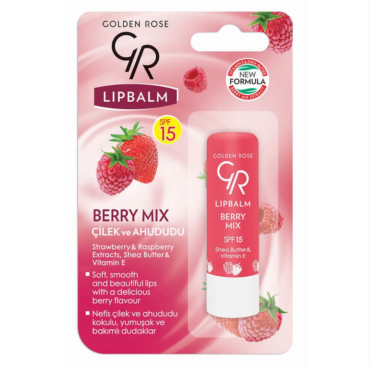 Golden Rose Lip Balm Berry Mix 4.6gr