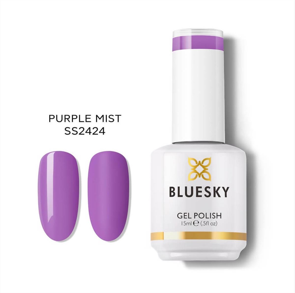 Bluesky Uv Gel Polish SS2424P Purple Mist 15ml