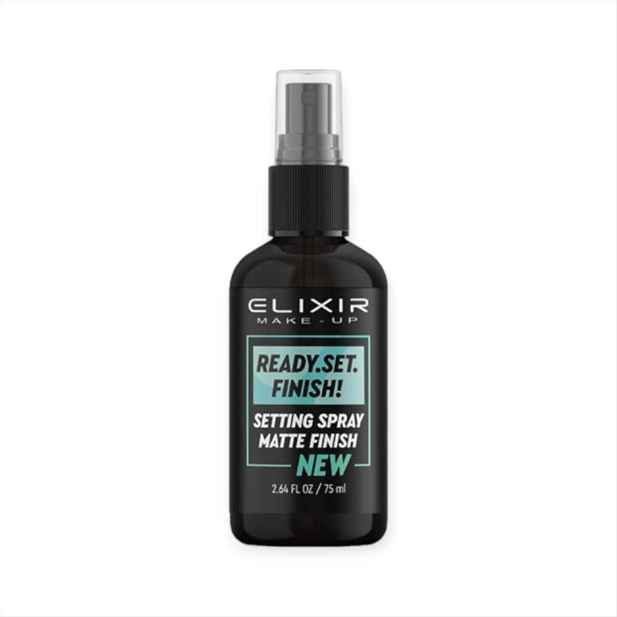 Elixir Στερεωτικό Μακιγιάζ Setting Spray – Matte Finish 75ml