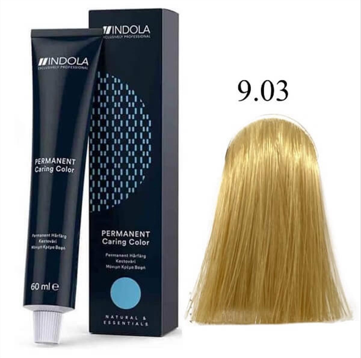 Indola Hair Dye 9.03 Blonde Very Light Natural Gold 60ml