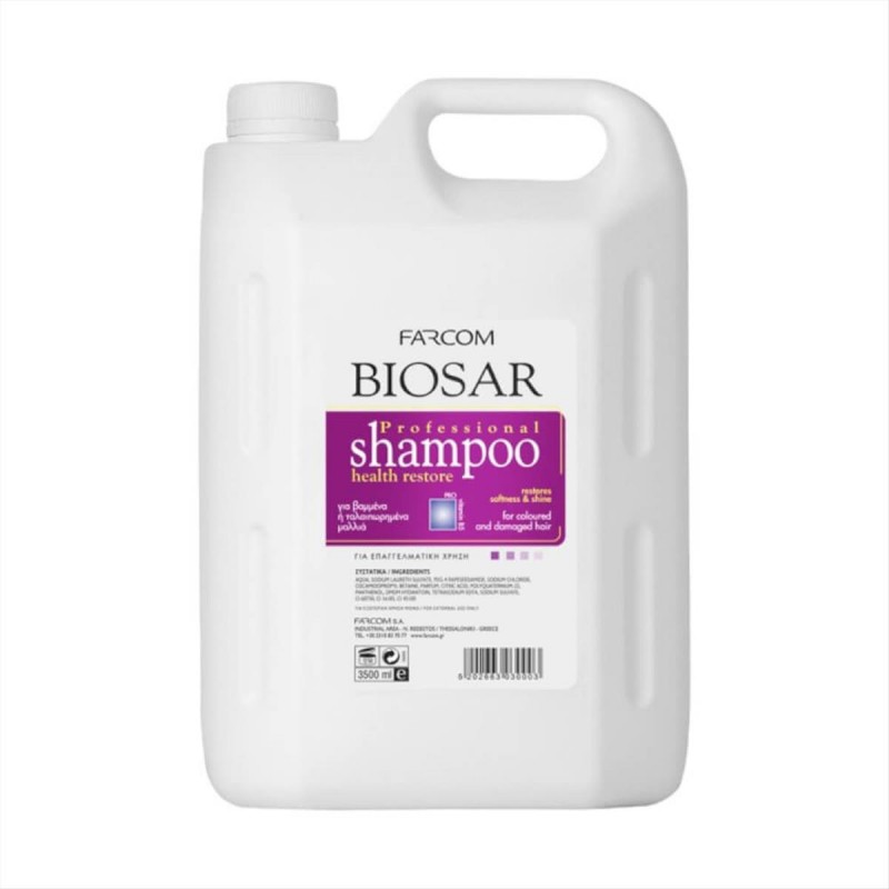 Σαμπουάν Farcom Biosar Health Restore 3500ml (Μπετόνι)