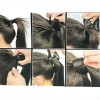 Synthetic Prremium Hair Ponytail Color 1B 65cm