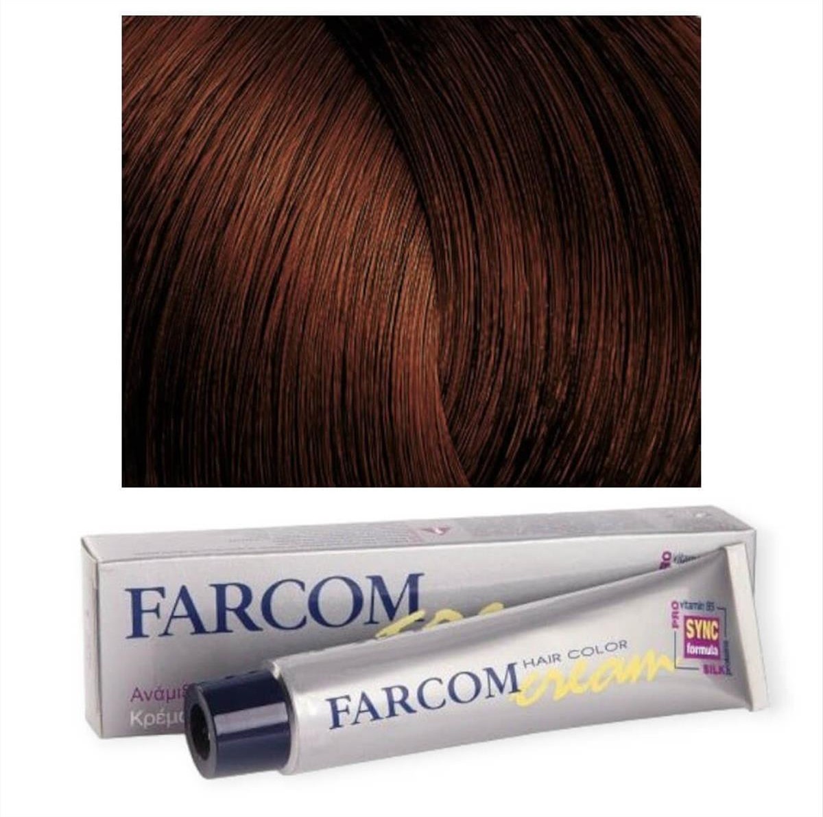 Hair dye 64 copper blonde 60ml Farcom