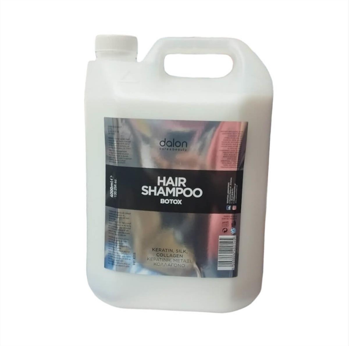 Dalon Hair Shampoo Botox Keratin - Silk - Collagen 3500ml