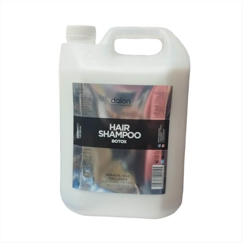 Dalon Hair Shampoo Botox Keratin - Silk - Collagen 3500ml