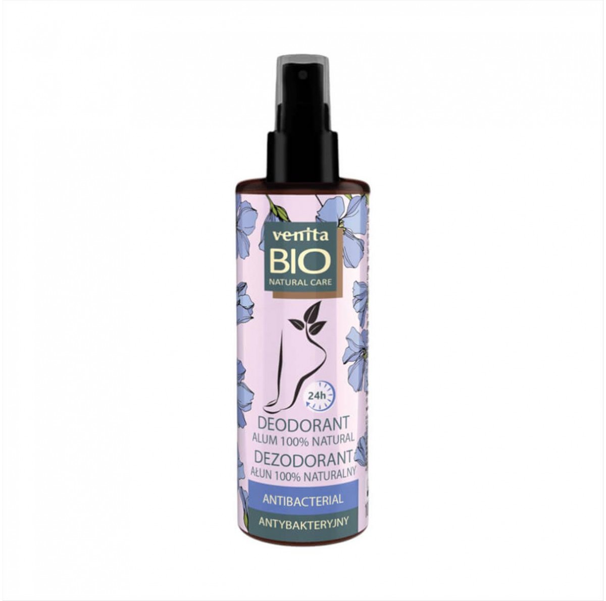 Venita Bio Natural Care Αποσμητικό Σπρέι ποδιών 100ml