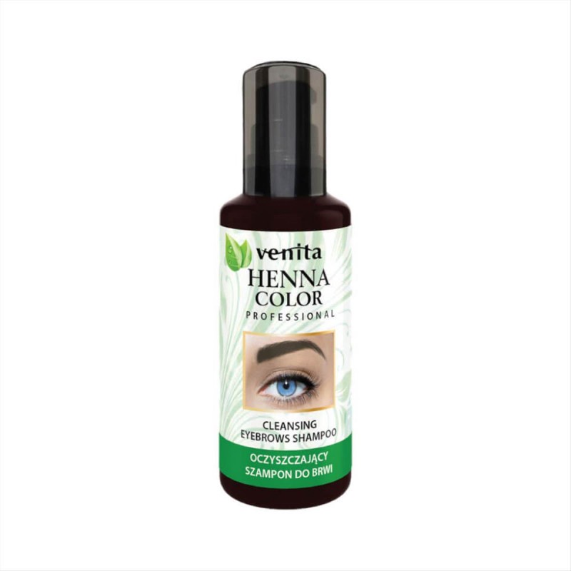 Cleansing eyebrow shampoo Venita Henna Color 50ml