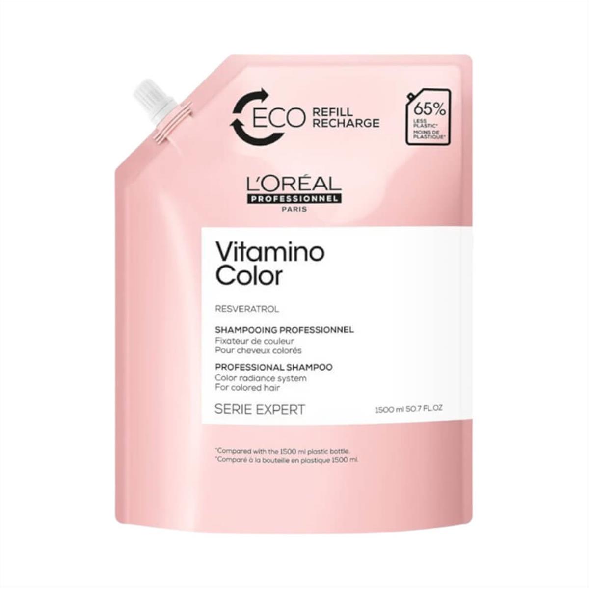 L’Oréal Professionnel Serie Expert Vitamino Color Shampoo Για Βαμμένα Μαλλιά Refil 1500ml