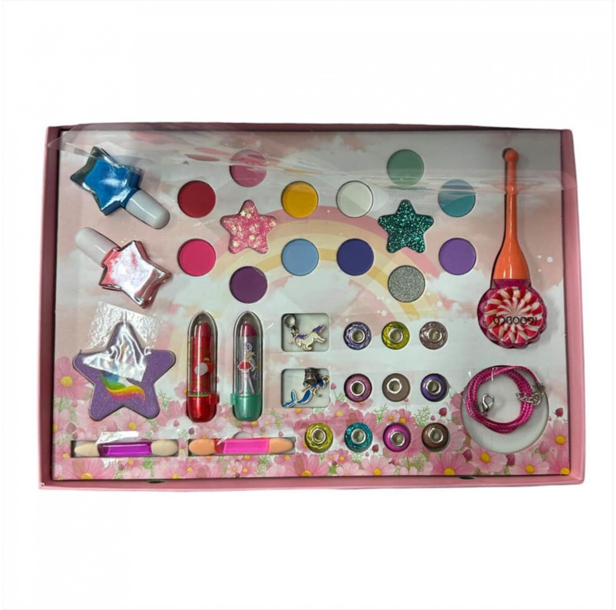 Children's Jewelry & Make Up 2in1 Makeup Palette