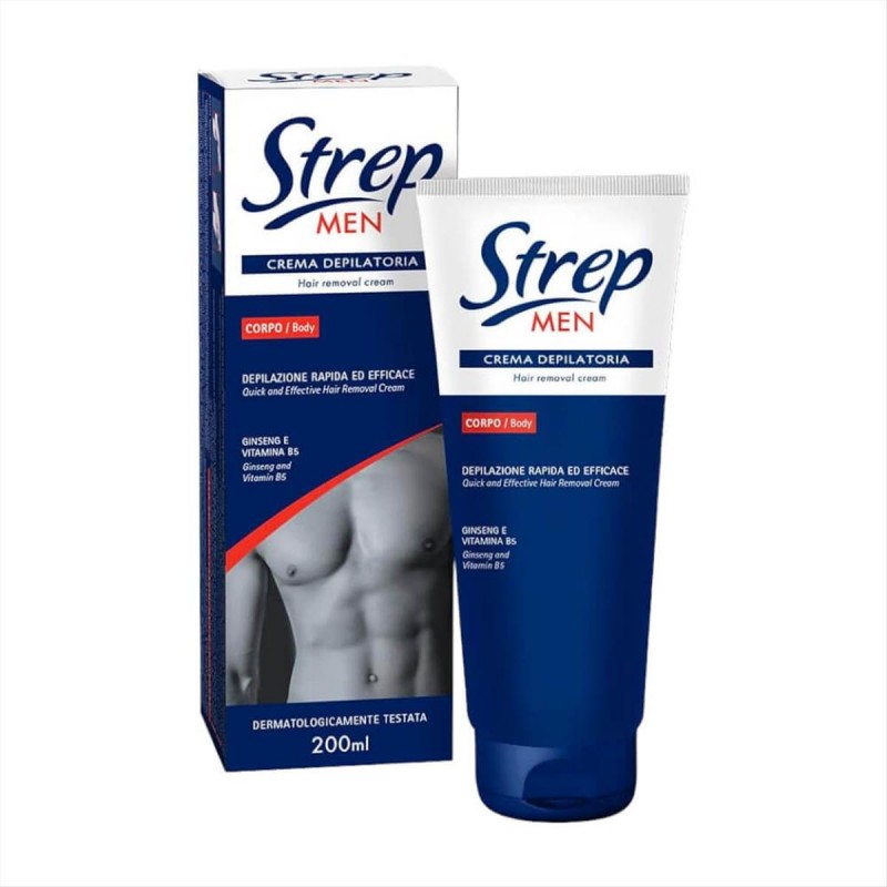 Strep Depilatory Body Cream for Men 200ml