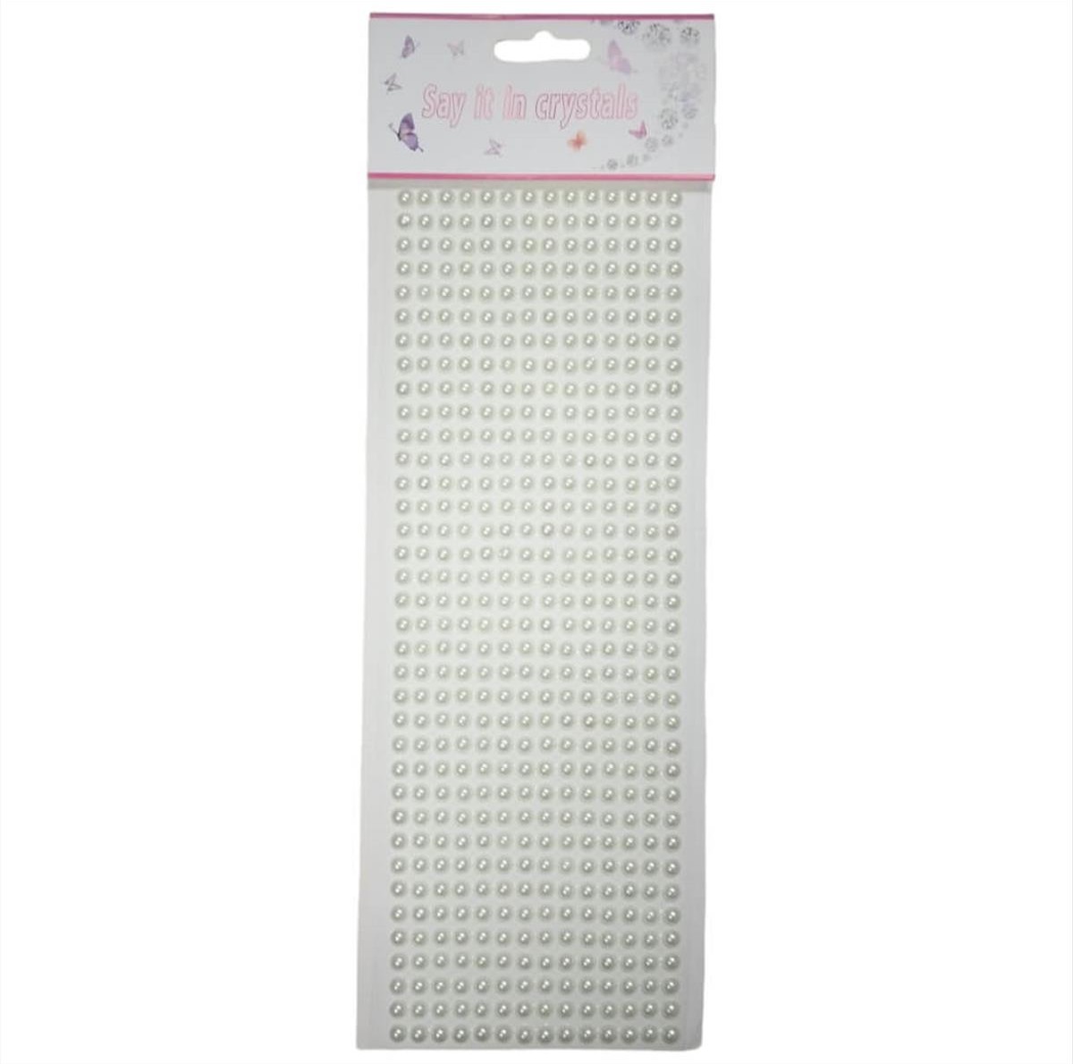 Decorative Pearls Stickers Beige