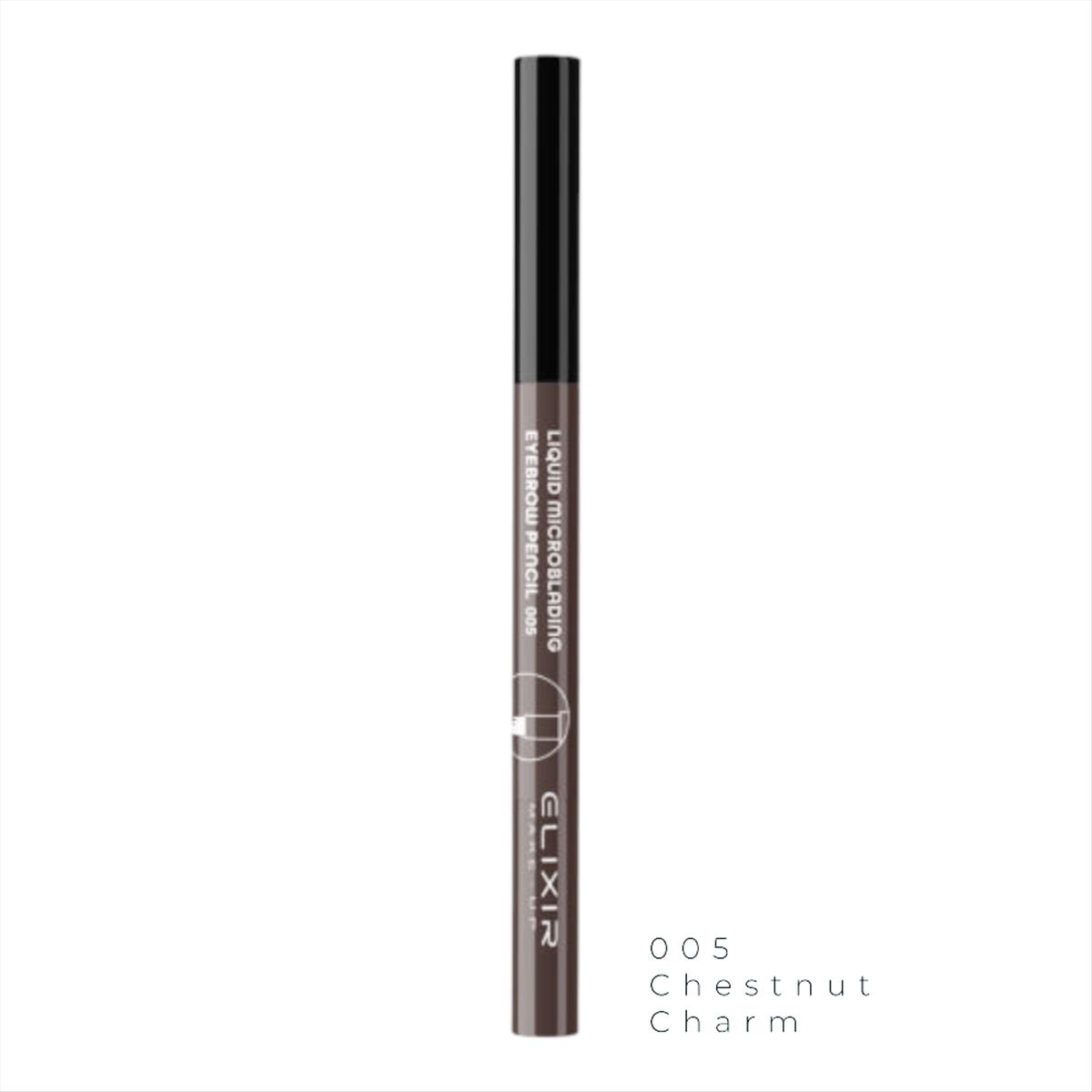 Elixir EyeBrow Liquid Microblading Pencil 005 Chestnut Charm - 2ml