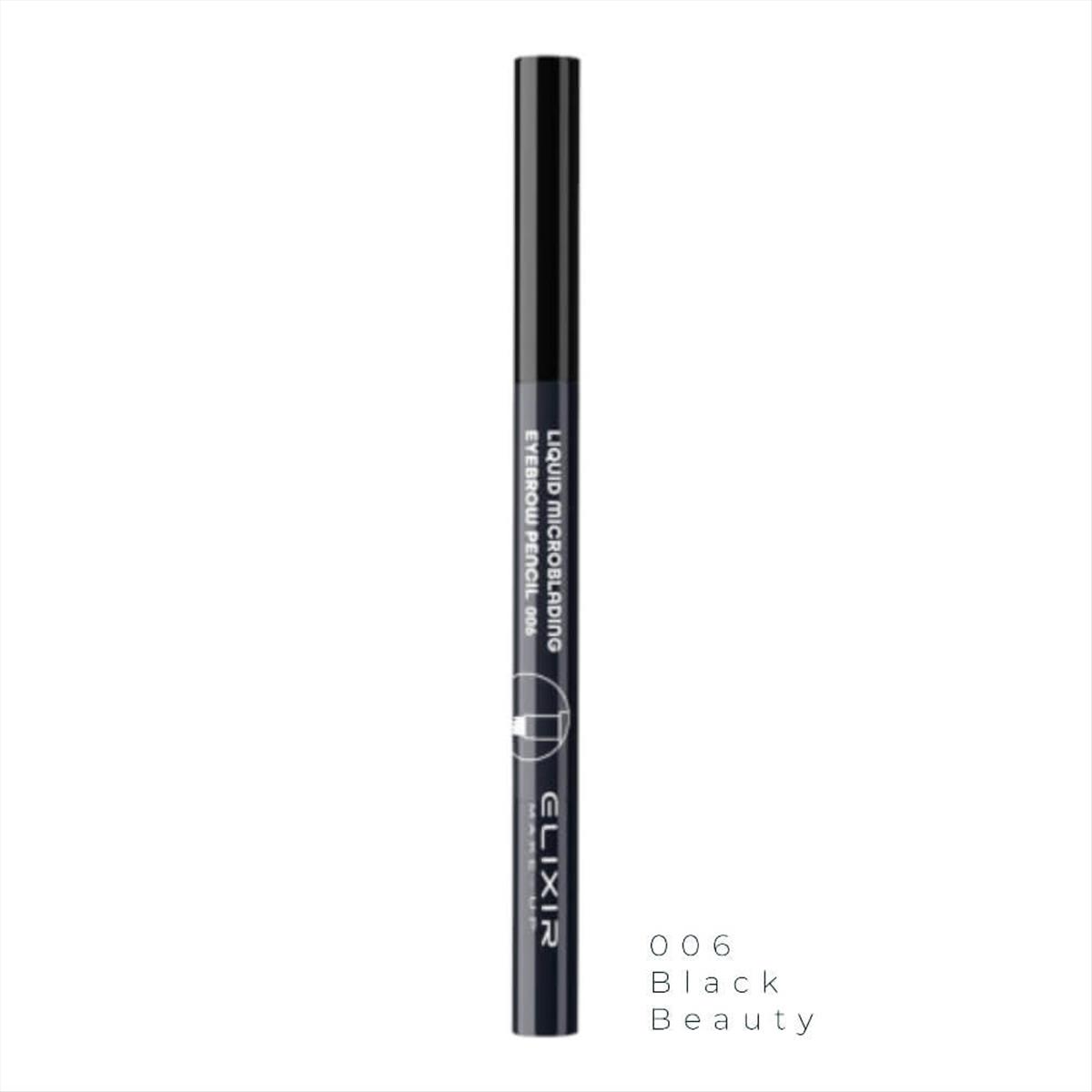 Elixir EyeBrow Liquid Microblading Pencil 006 Black Beauty - 2ml