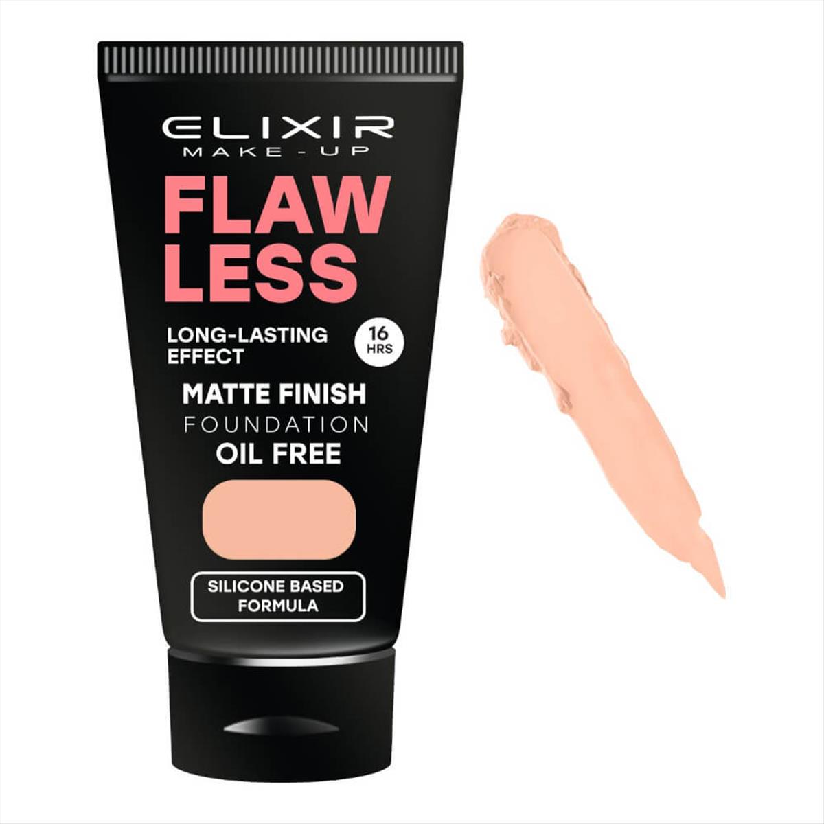 Elixir Flawless Matte Finish Foundation 401 Sand Beige 30ml