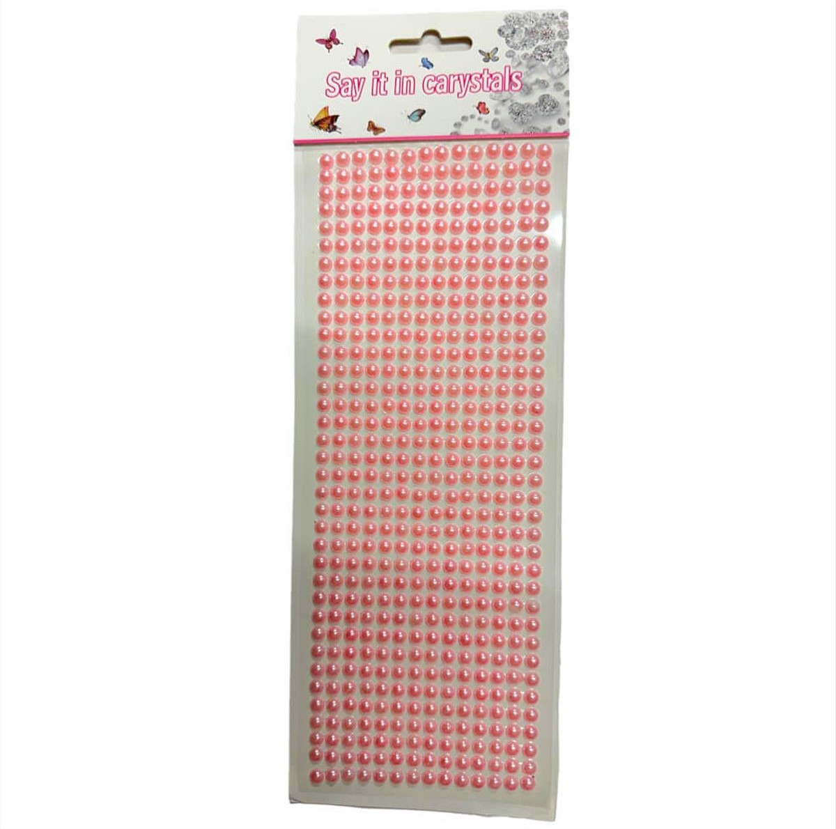 Decorative Pearls Stickers Rose