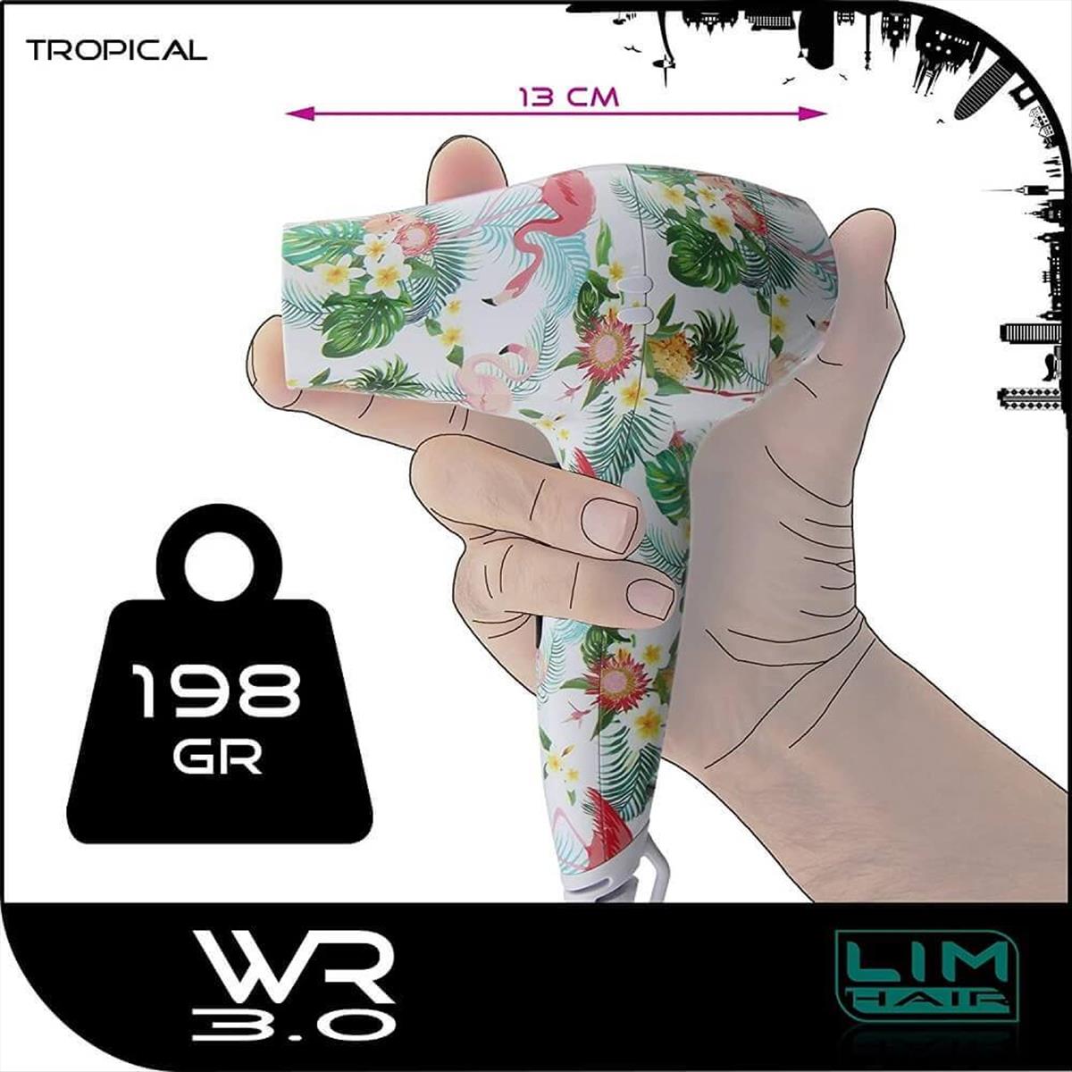 Hair dryer LIM Mini WR Pack W22 Tropical 1200W