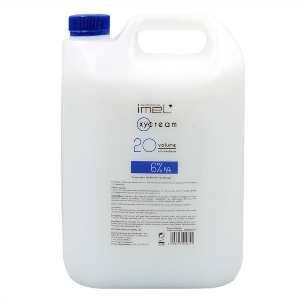 Imel Oxycream 6% 20 vol 4000ml